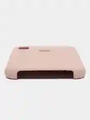Пудровый чехол Silicone Case для iPhone X/XS