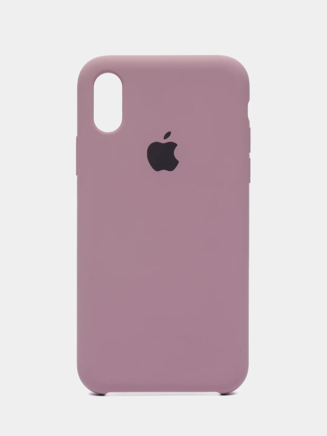 Сиреневый чехол Silicone Case для iPhone X/XS