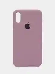 Сиреневый чехол Silicone Case для iPhone X/XS