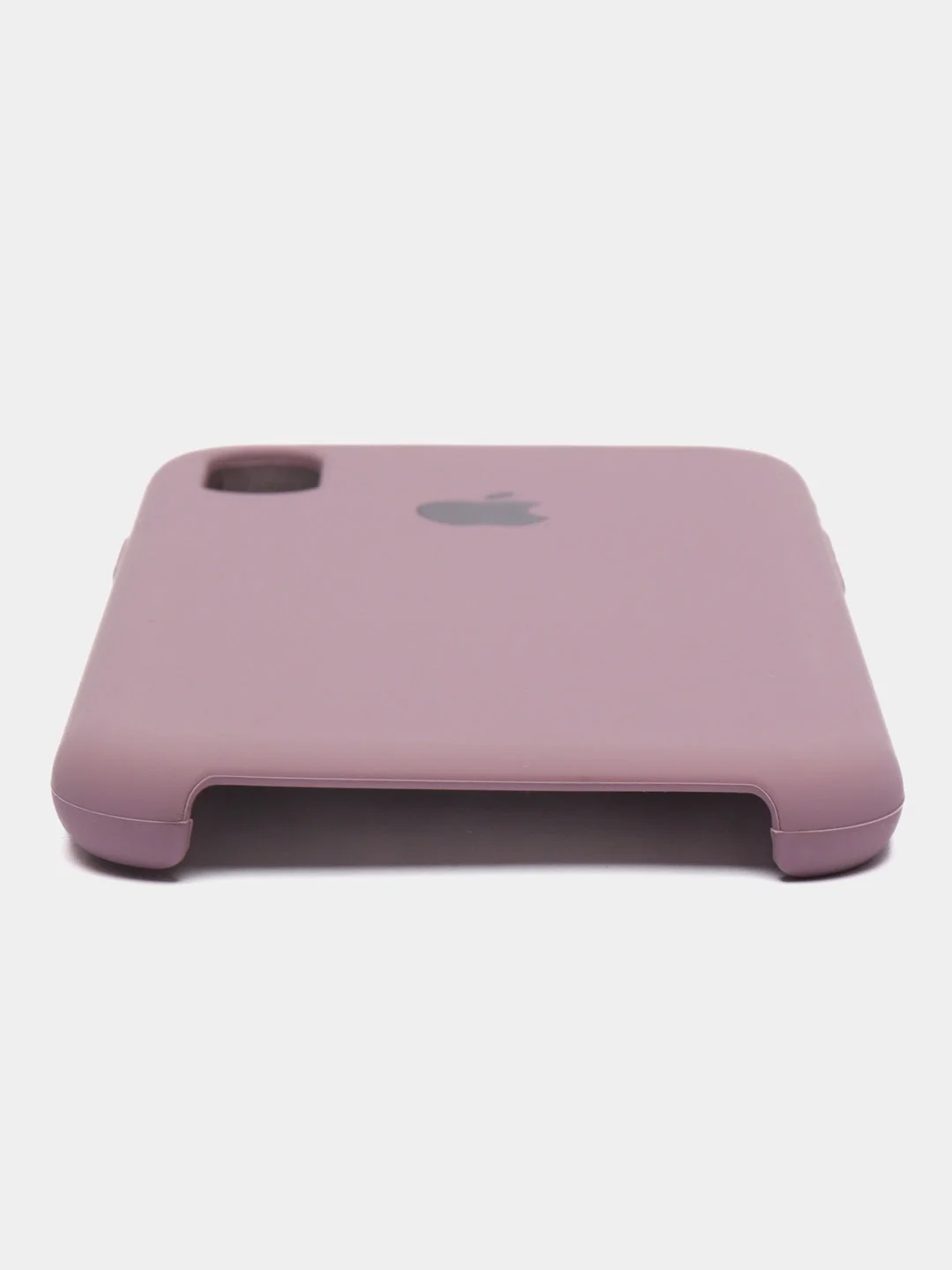 Сиреневый чехол Silicone Case для iPhone X/XS