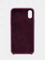 Пурпурный чехол Silicone Case для iPhone X/XS