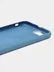 Синий чехол Silicone Case для iPhone 7 Plus/8 Plus, с полосами