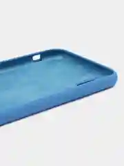 Синий чехол Silicone Case для iPhone X/XS