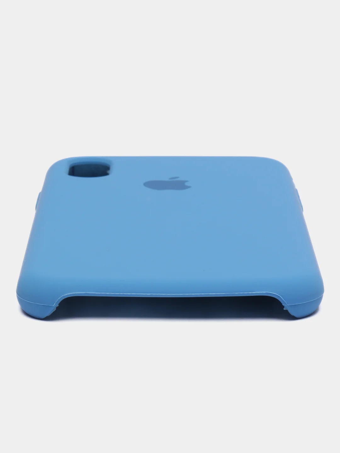 Синий чехол Silicone Case для iPhone X/XS