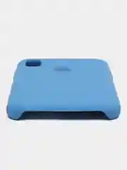 Синий чехол Silicone Case для iPhone X/XS