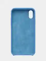 Синий чехол Silicone Case для iPhone X/XS