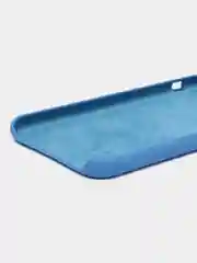 Синий чехол Silicone Case для iPhone X/XS