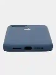 Синий меланж чехол Silicone Case для iPhone 7 Plus / 8 Plus