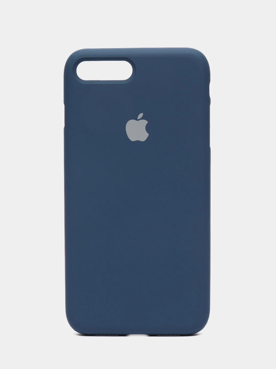 Синий меланж чехол Silicone Case для iPhone 7 Plus / 8 Plus