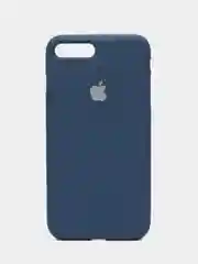 Синий меланж чехол Silicone Case для iPhone 7 Plus / 8 Plus