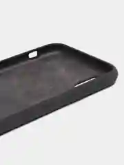 Угольный чехол Silicone Case для iPhone X/XS