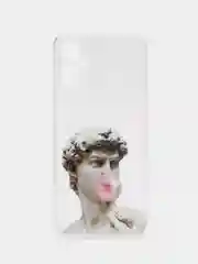 Алый силиконовый чехол для Tecno Spark 9 Pro, с принтом, с рисунком (Техно Спарк 9 Про)