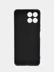Тёмно-бордовый силиконовый чехол для Honor X8 4G, с принтом, с рисунком (Хонор Х8 4 Джи)