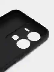 Рыжий силиконовый чехол для Vivo Y35 4G, с принтом, с рисунком (Виво у35 4г)