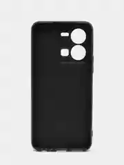 Рыжий силиконовый чехол для Vivo Y35 4G, с принтом, с рисунком (Виво у35 4г)