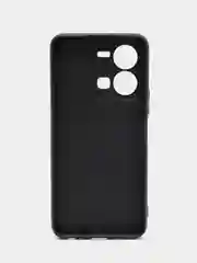 Синий меланж силиконовый чехол для Vivo Y35 4G, с принтом, с рисунком (Виво у35 4г)