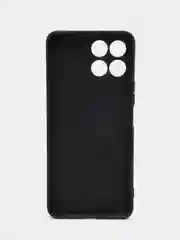 Серебряный силиконовый чехол для Honor X8 4G, с принтом, с рисунком (Хонор Х8 4 Джи)