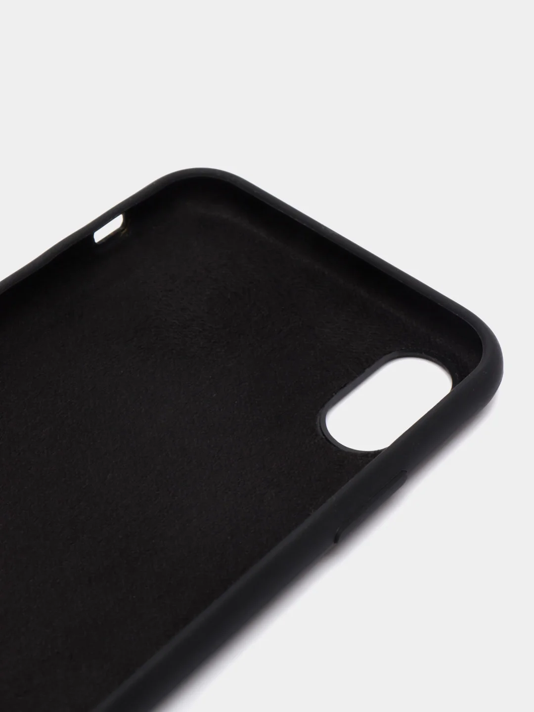 Черный чехол на iPhone X / XS, 11, 12 / 12 Pro, 12 Pro Max, 13, 13 Pro, 13 Pro Max