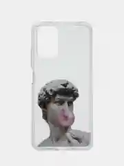 Алый силиконовый чехол для Xiaomi Redmi Note 10S / Note 10 4G / Poco m5S, с рисунком, с принтом