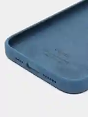 Синий меланж чехол на iPhone X / XS, 11, 12 / 12 Pro, 12 Pro Max, 13, 13 Pro, 13 Pro Max
