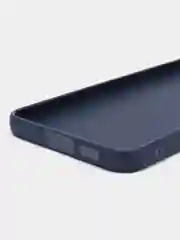 Синий чехол для Samsung Galaxy S23+, S23 Plus силиконовый ROSCO матовый c бортиком защитой камер