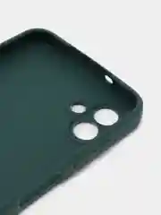 Зеленый чехол ROSCO для Samsung Galaxy A04, матовый, силиконовый, бортик вокруг камер