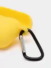 Желтый чехол для беспроводных наушников Honor Choice Earbuds X силиконовый КАРТОФАН матовый
