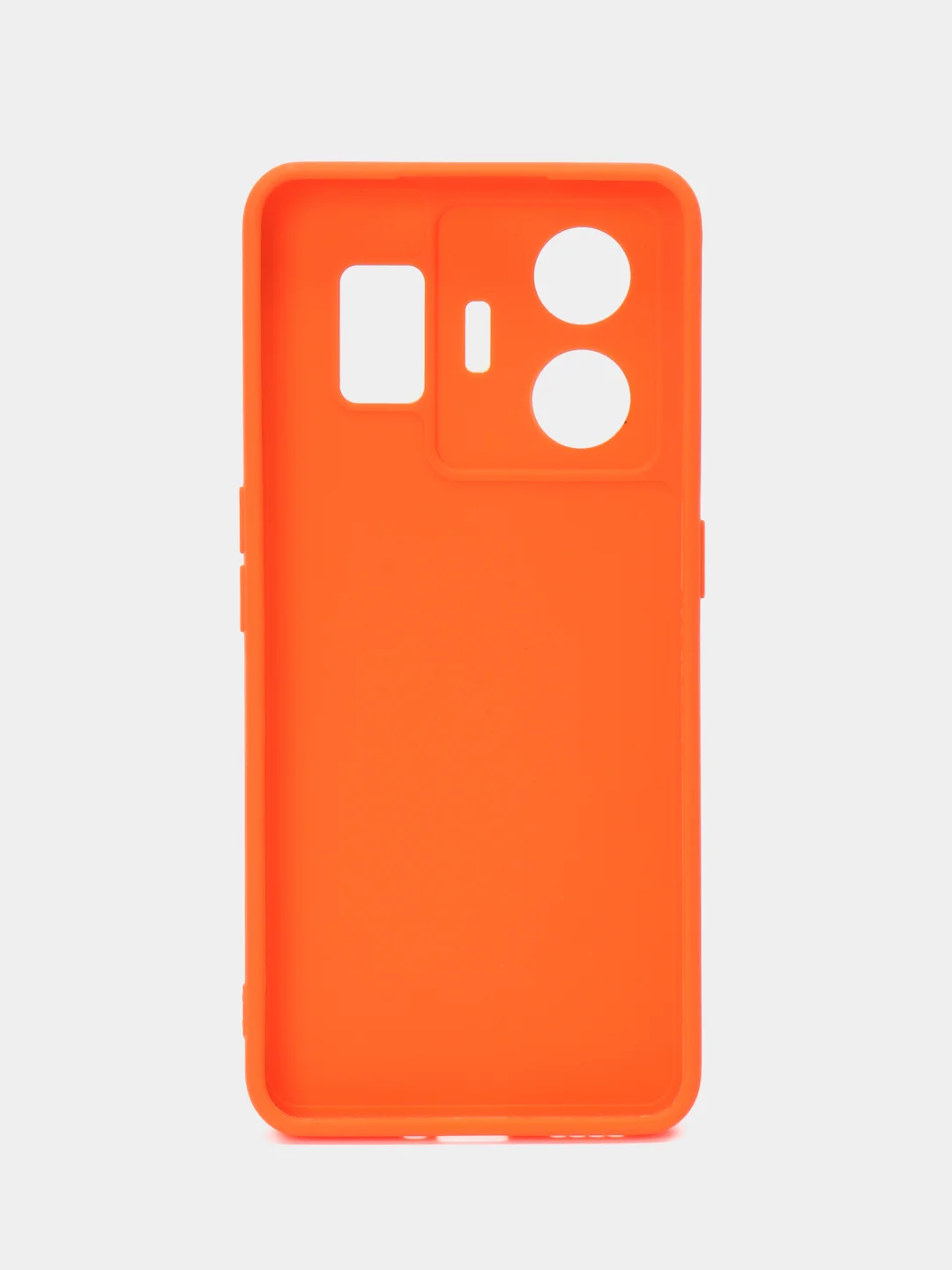 Оранжевый чехол для Realme GT Neo 5 5G, Gt3 (Реалми Джити нео 5), силиконовый, c защитой камеры