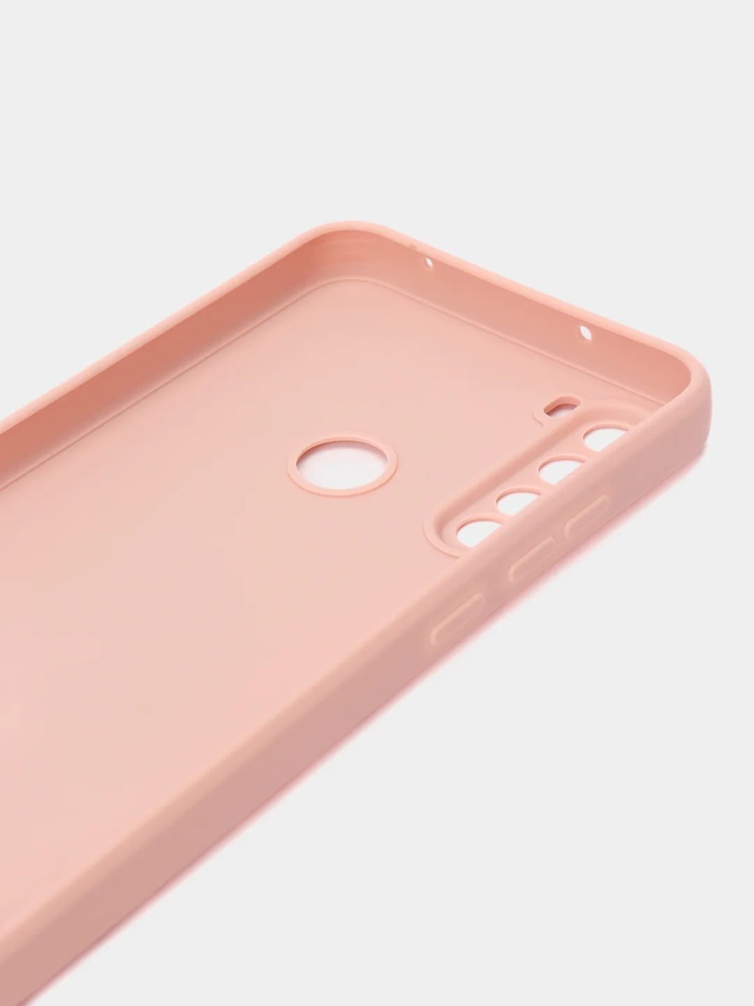 Пудровый силиконовый чехол для Xiaomi Redmi Note 8T (Сяоми Редми Нот 8Т)
