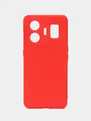 Красный чехол для Realme GT Neo 5 5G, Gt3 (Реалми Джити нео 5), силиконовый, c защитой камеры