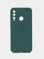 Тёмно-зелёный силиконовый чехол для Huawei Honor 10i/Honor 20E (Хонор 10ай / Хонор 20Е), прозрачный