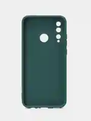 Тёмно-зелёный силиконовый чехол для Huawei Honor 10i/Honor 20E (Хонор 10ай / Хонор 20Е), прозрачный