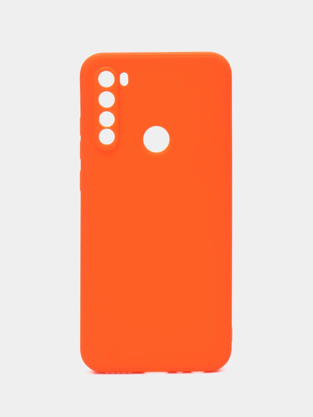 Оранжевый силиконовый чехол для Xiaomi Redmi Note 8T (Сяоми Редми Нот 8Т)