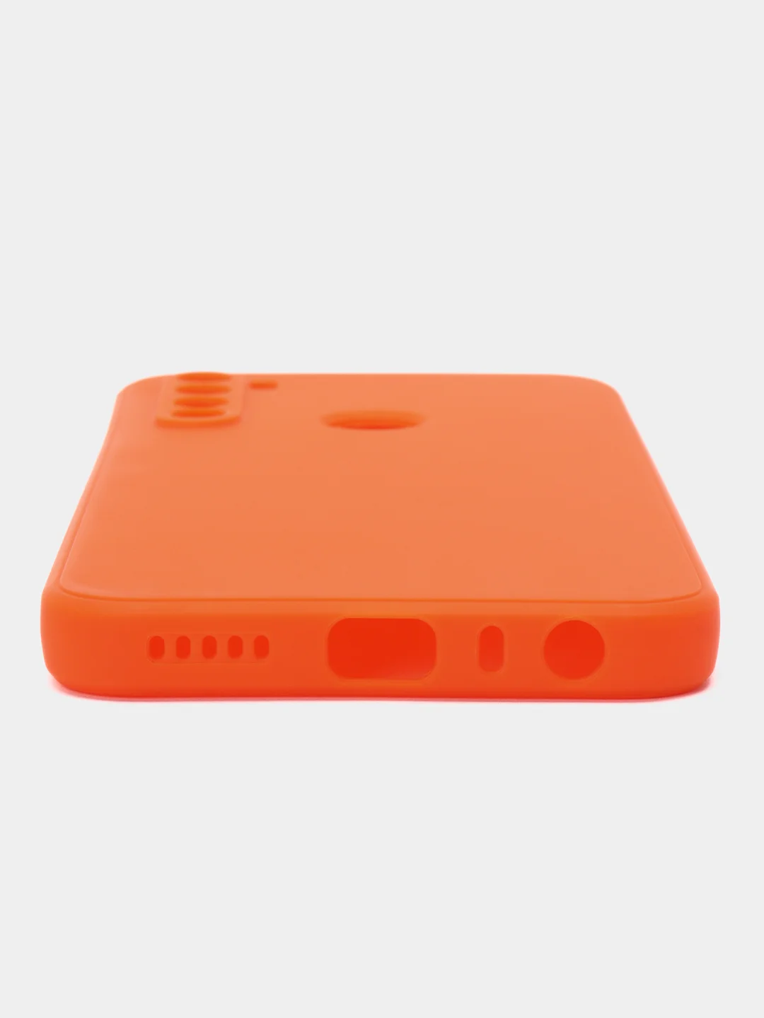 Оранжевый силиконовый чехол для Xiaomi Redmi Note 8T (Сяоми Редми Нот 8Т)