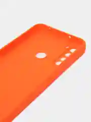 Оранжевый силиконовый чехол для Xiaomi Redmi Note 8T (Сяоми Редми Нот 8Т)