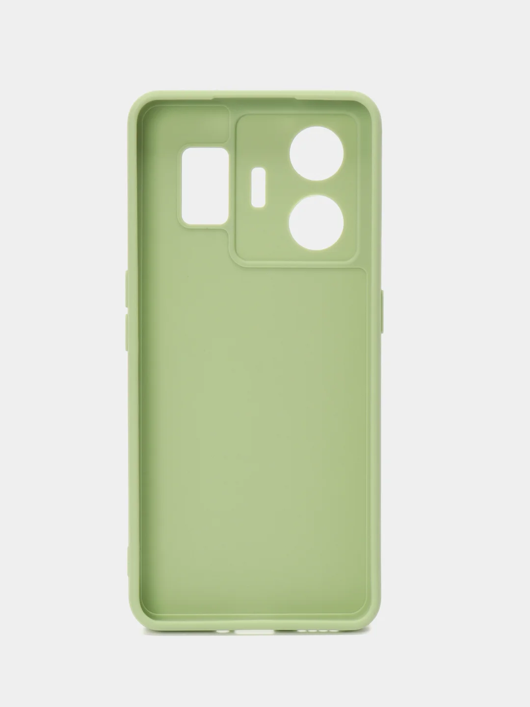 Зеленый чехол для Realme GT Neo 5 5G, Gt3 (Реалми Джити нео 5), силиконовый, c защитой камеры