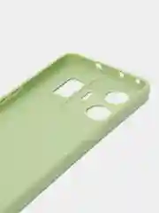 Зеленый чехол для Realme GT Neo 5 5G, Gt3 (Реалми Джити нео 5), силиконовый, c защитой камеры