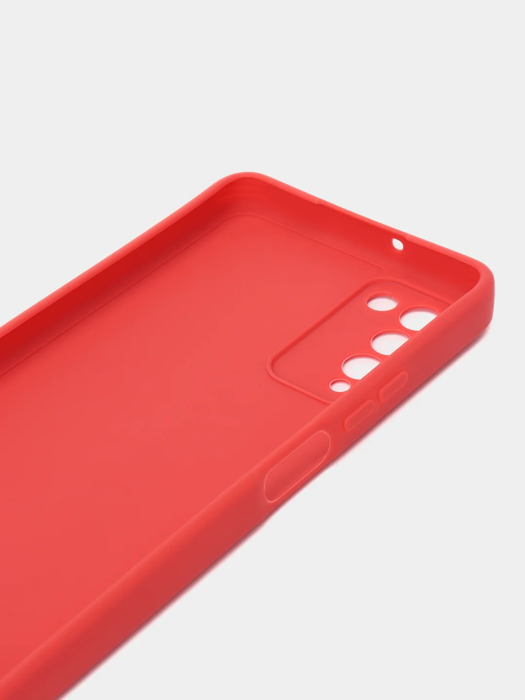 Коралловый силиконовый чехол на Honor 10X Lite ( Хонор 10Х Лайт) защита камеры