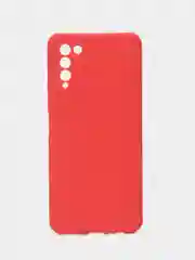 Коралловый силиконовый чехол на Honor 10X Lite ( Хонор 10Х Лайт) защита камеры