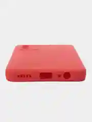 Коралловый силиконовый чехол на Honor 10X Lite ( Хонор 10Х Лайт) защита камеры