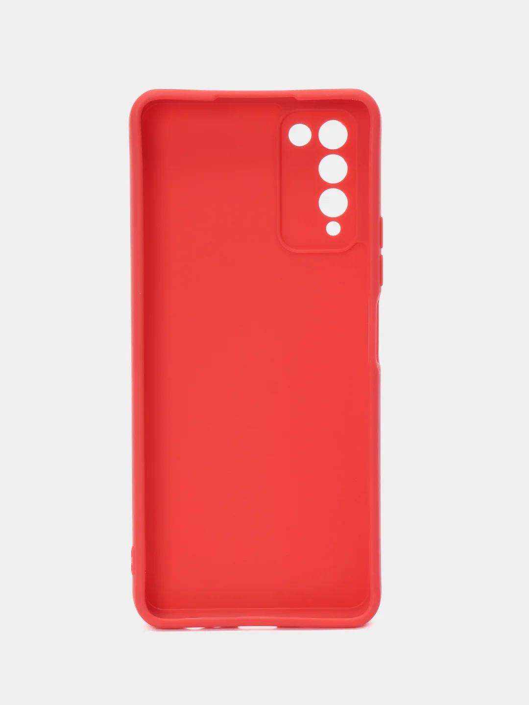 Коралловый силиконовый чехол на Honor 10X Lite ( Хонор 10Х Лайт) защита камеры