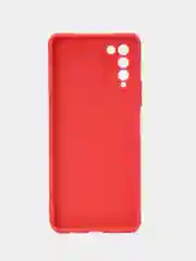 Коралловый силиконовый чехол на Honor 10X Lite ( Хонор 10Х Лайт) защита камеры