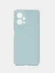 Светло-синий чехол для Poco X5 5G (Поко Х5), X5 Pro (Поко Х5 Про), силиконовый, прозрачный