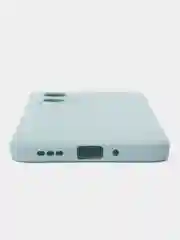 Светло-синий чехол для Poco X5 5G (Поко Х5), X5 Pro (Поко Х5 Про), силиконовый, прозрачный