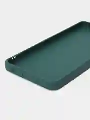 Тёмно-зелёный силиконовый чехол на Honor 10X Lite ( Хонор 10Х Лайт) защита камеры