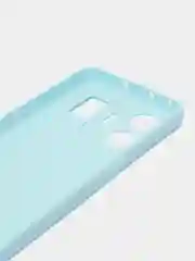 Голубой чехол для Realme GT Neo 5 5G, Gt3 (Реалми Джити нео 5), силиконовый, c защитой камеры