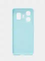 Голубой чехол для Realme GT Neo 5 5G, Gt3 (Реалми Джити нео 5), силиконовый, c защитой камеры