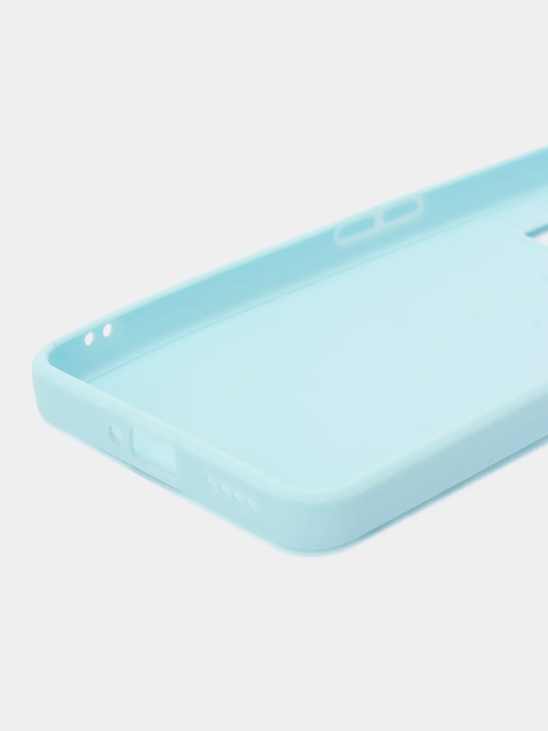 Голубой чехол для Realme GT Neo 5 5G, Gt3 (Реалми Джити нео 5), силиконовый, c защитой камеры
