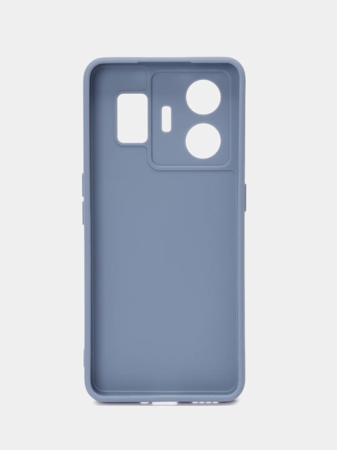 Синий меланж чехол для Realme GT Neo 5 5G, Gt3 (Реалми Джити нео 5), силиконовый, c защитой камеры