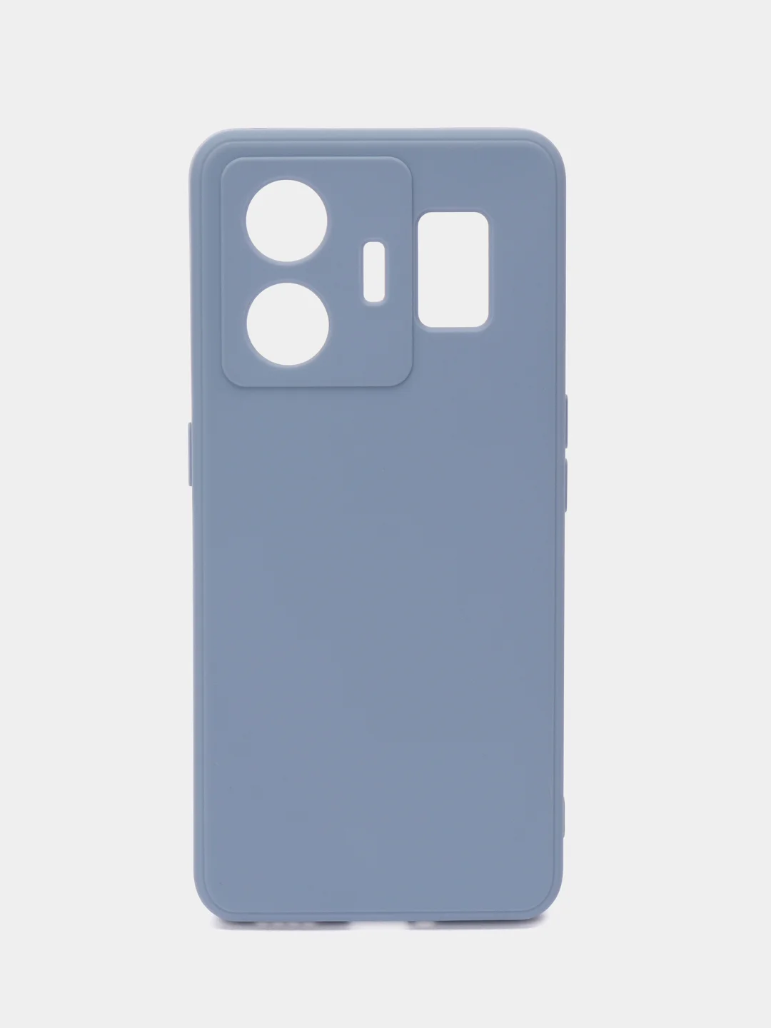 Синий меланж чехол для Realme GT Neo 5 5G, Gt3 (Реалми Джити нео 5), силиконовый, c защитой камеры